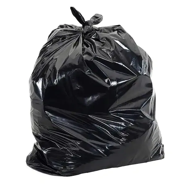 1 mil Trash Bags Black - 45 Gallon