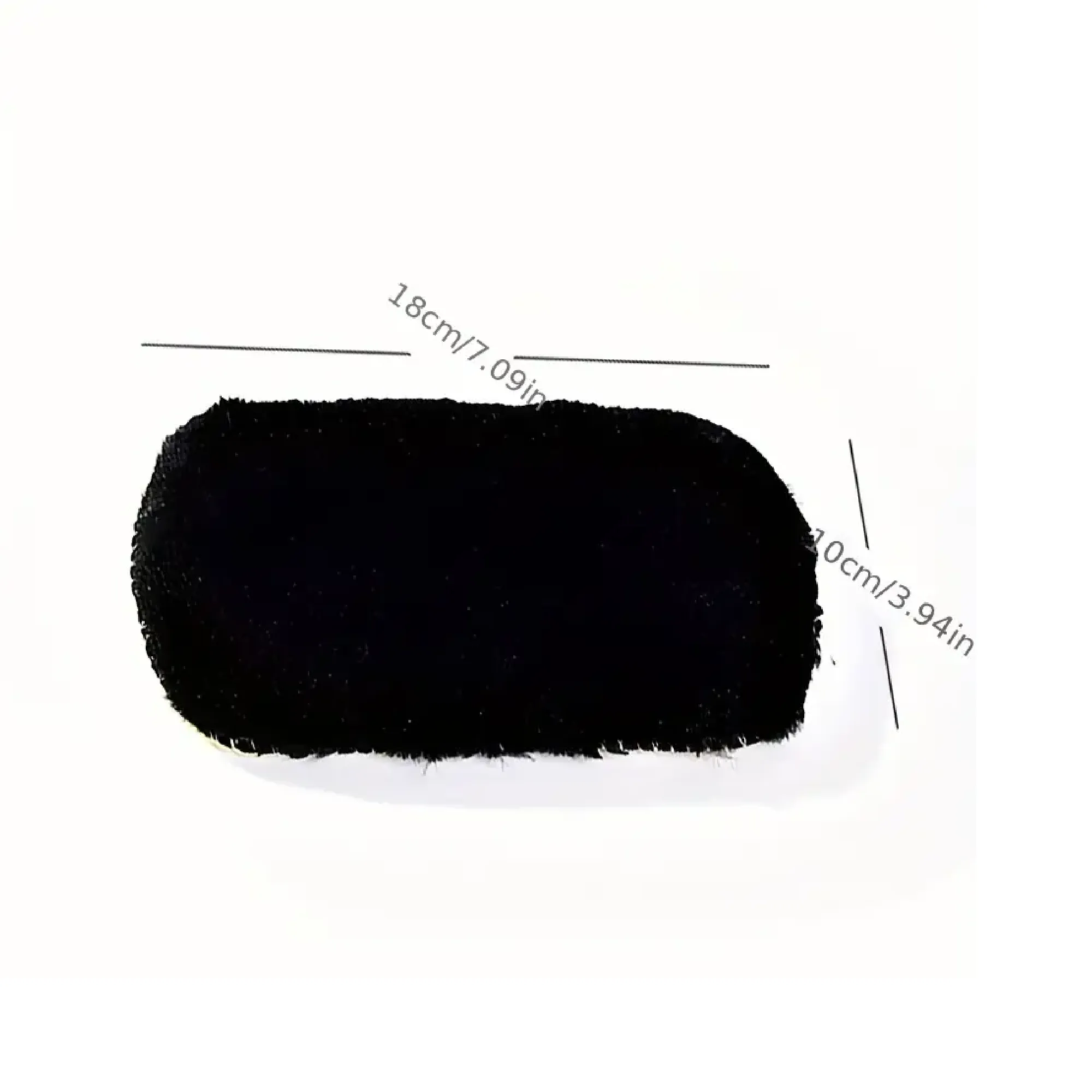 1PC Portable Imitation Wool Shoe Polishing Cloth, Cleaning And Polishing Glove