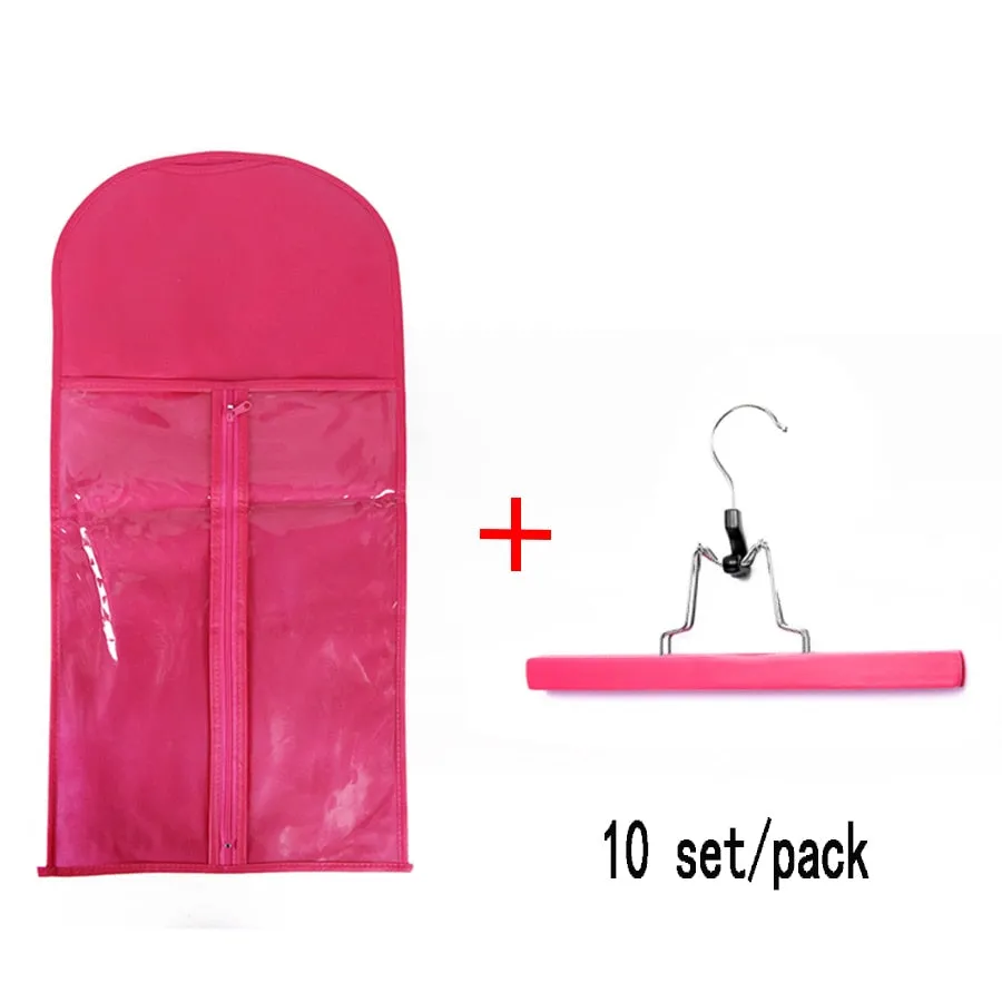 5/10Pcs Wig Storage Bag With Hanger
