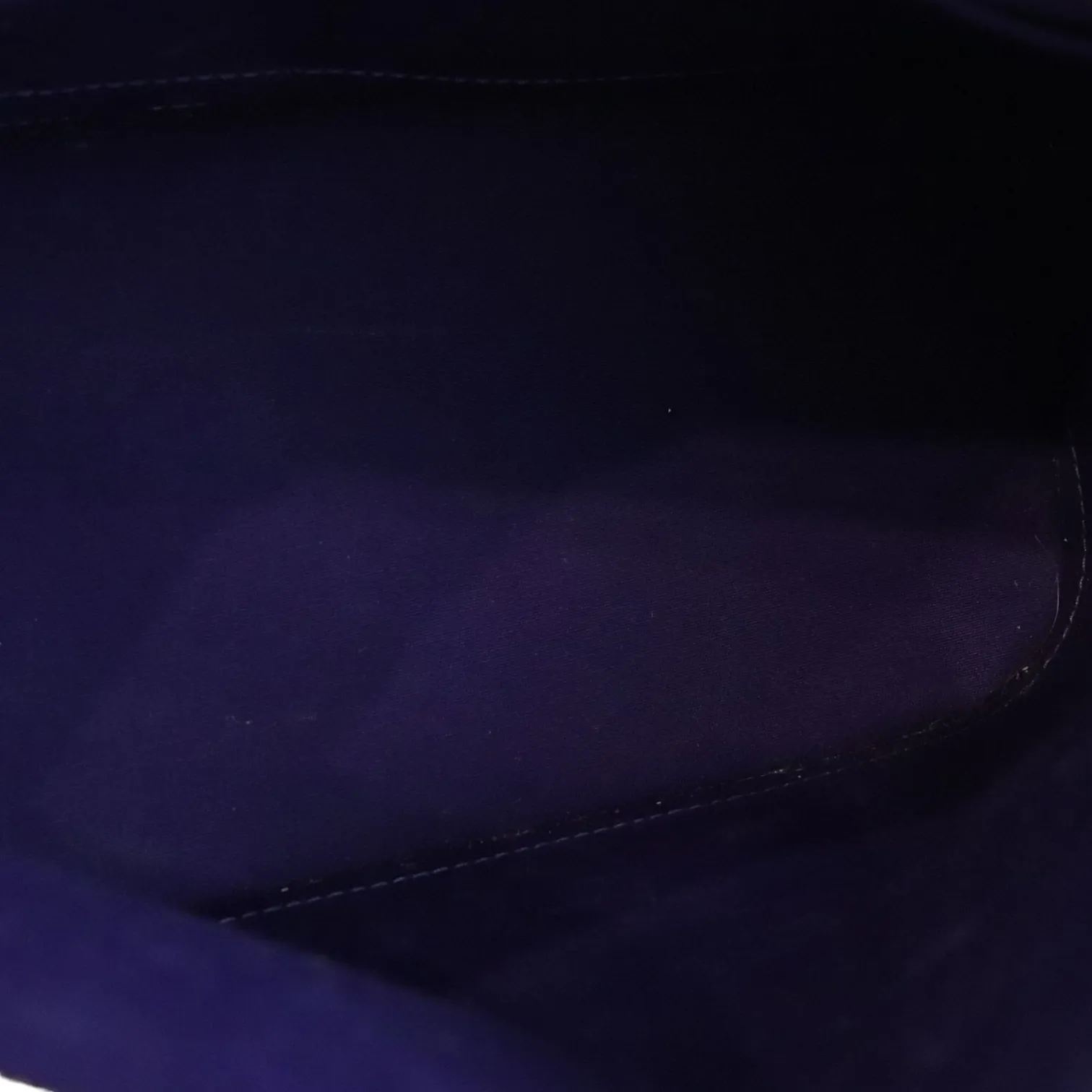 Alma with Additional Strap Blue Vernis