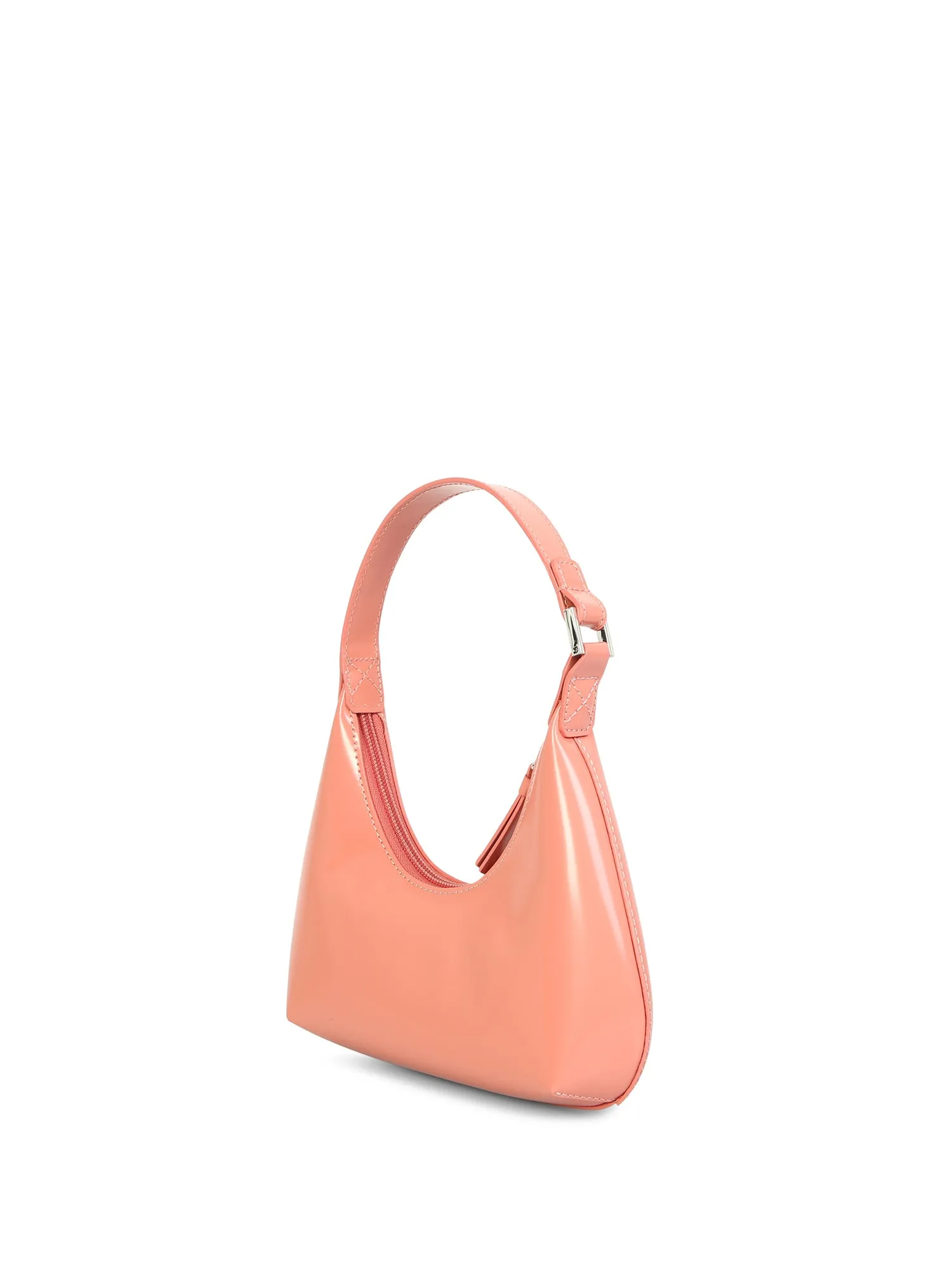 Baby Salmon Semi Patent leather bag