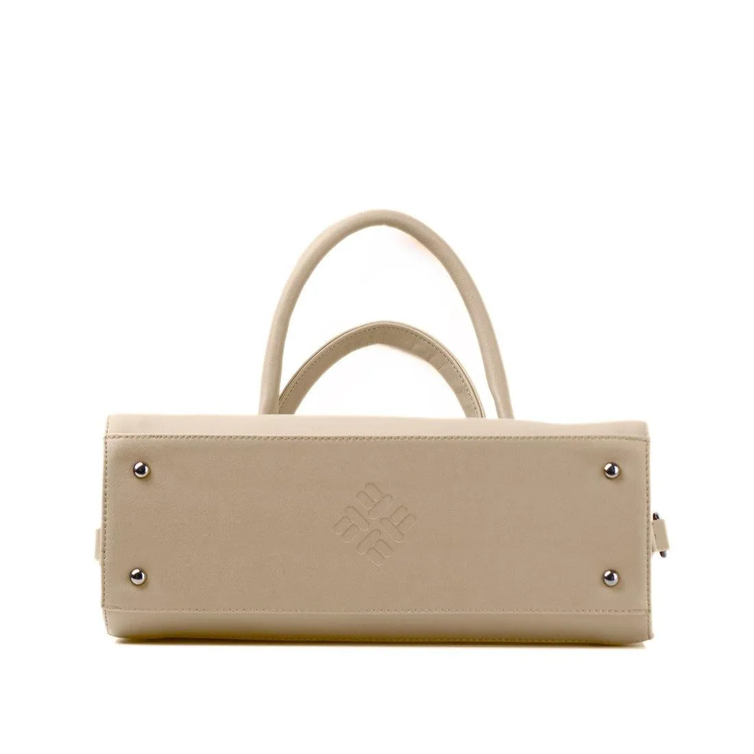 Beige Travel Hobo Bag Save the bees