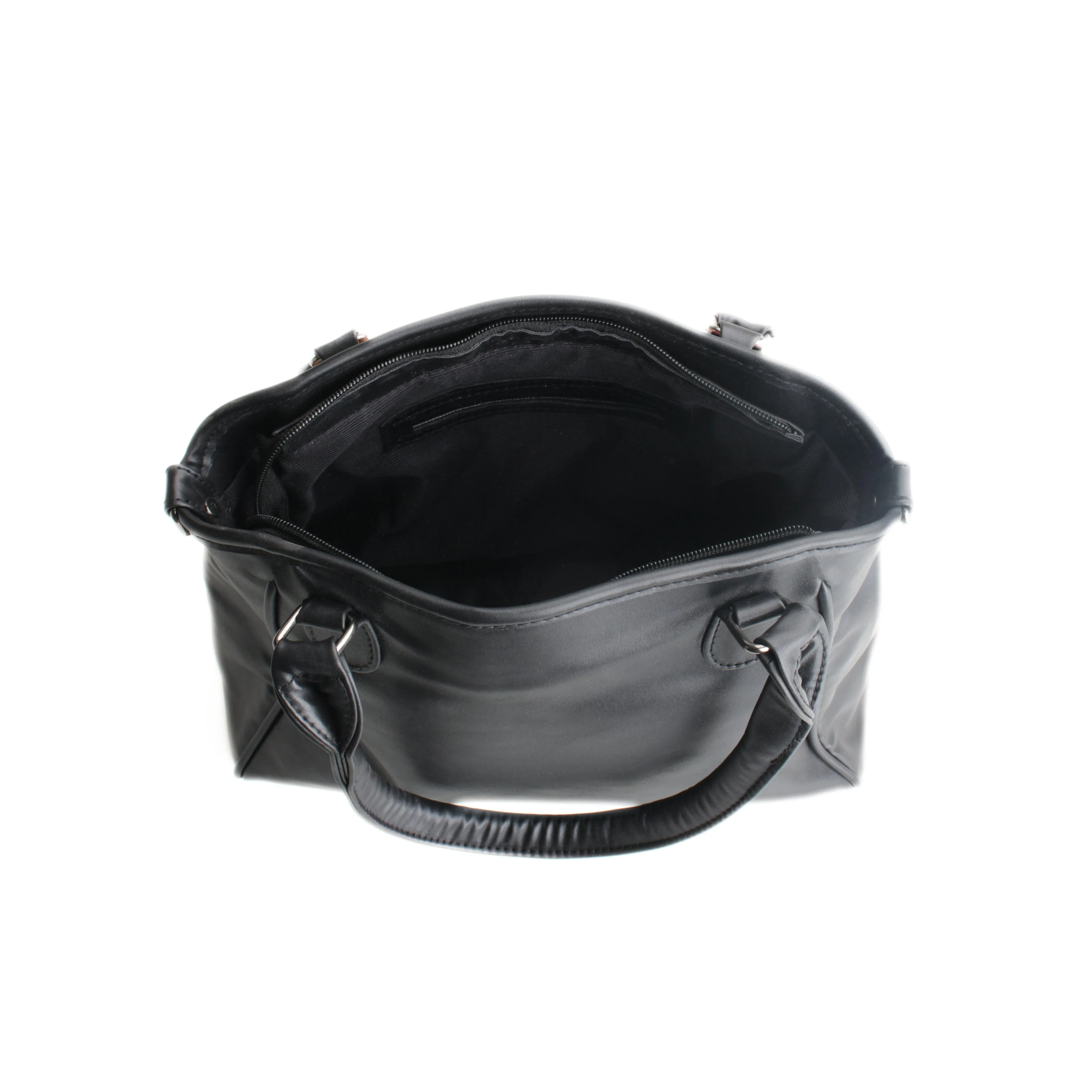 Black Ladies Handbag Garden