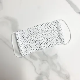 Black Mini Dot Face Mask