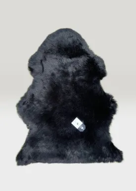 Black Sheepskin Rug