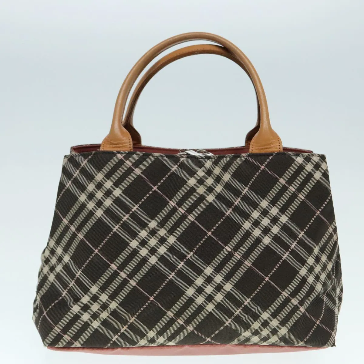 BURBERRY Blue Label Nova Check Shoulder Bag Canvas 3Set Black Beige ti2057