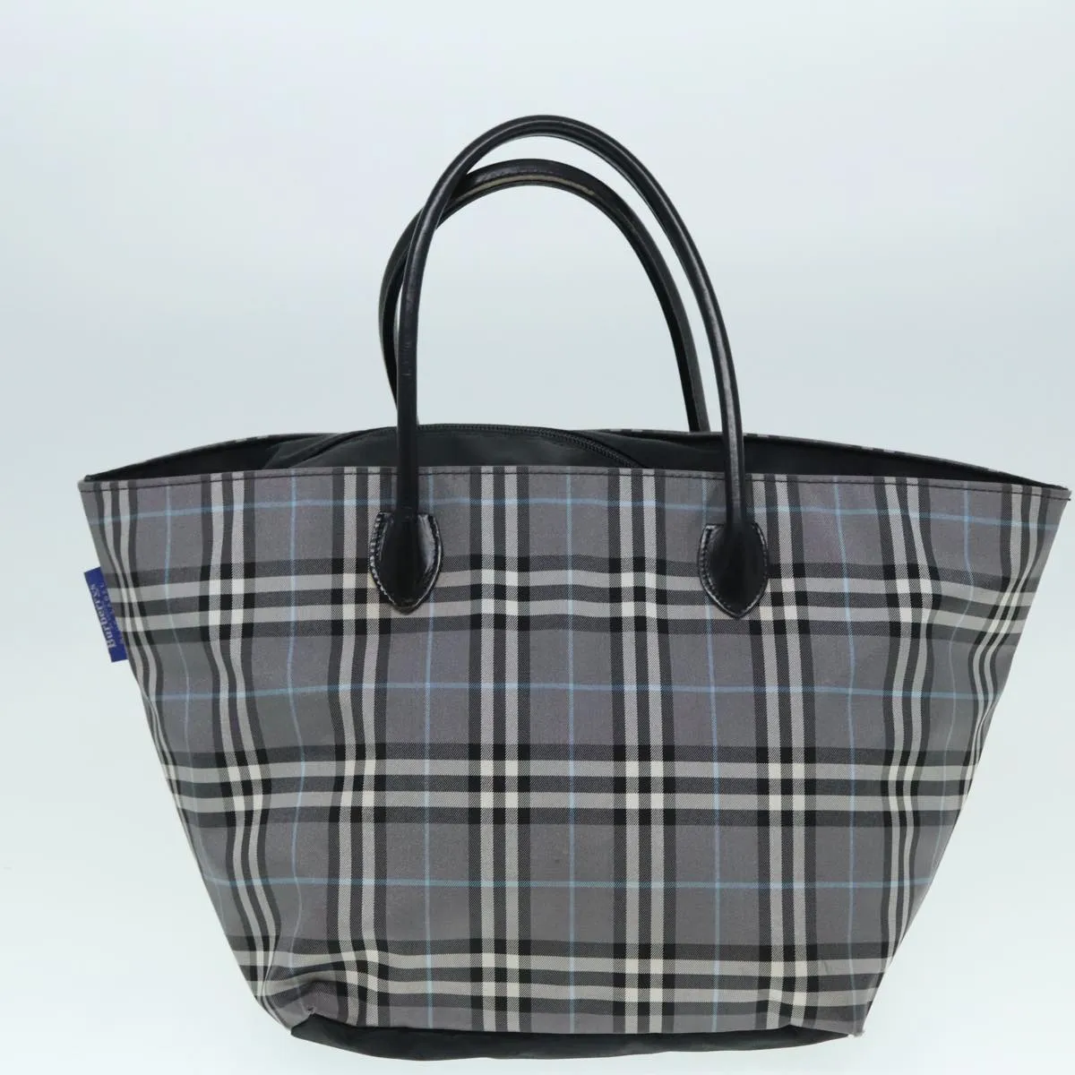 BURBERRY Blue Label Nova Check Shoulder Bag Canvas 3Set Black Beige ti2057