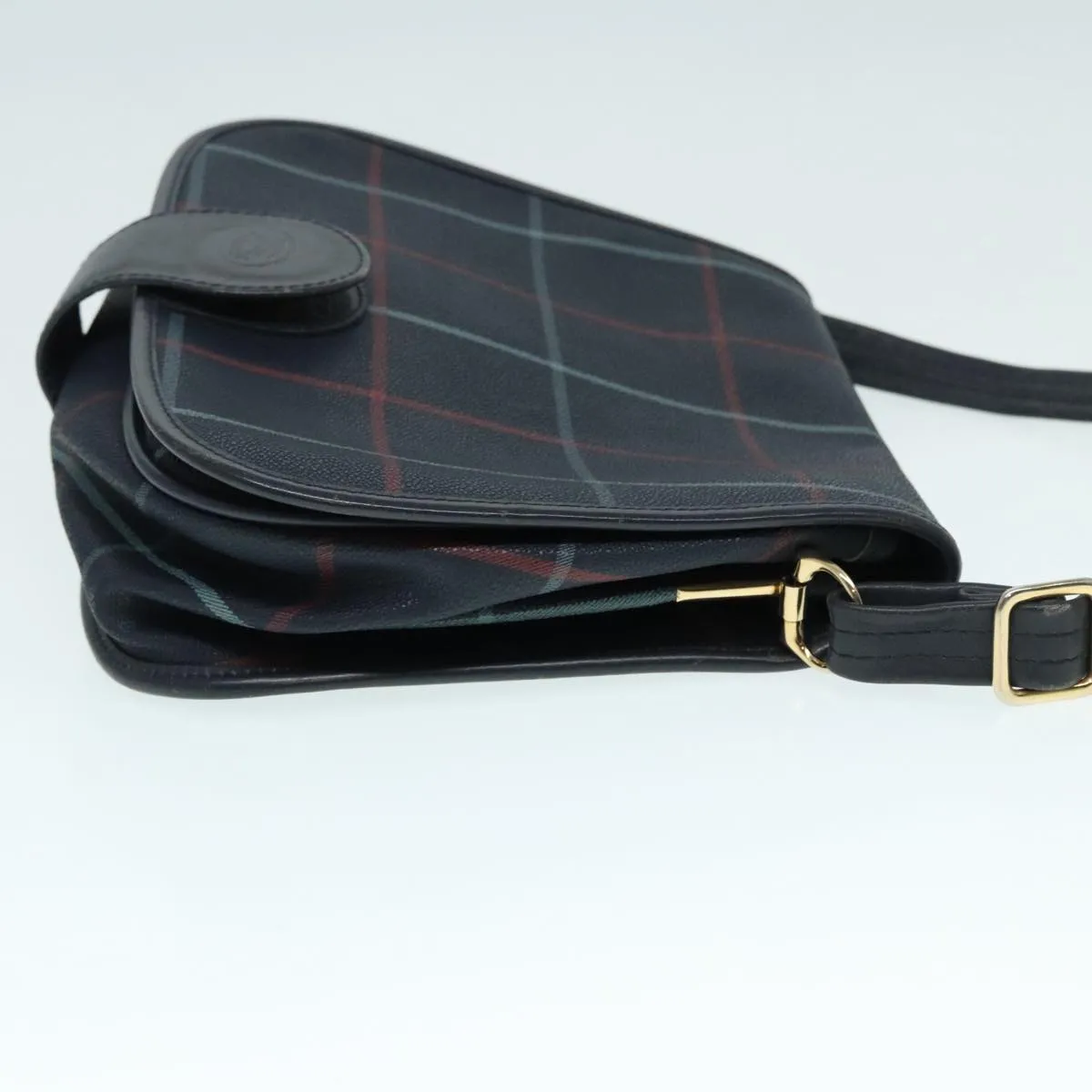 BURBERRY Blue Label Nova Check Shoulder Bag Canvas 3Set Black Beige ti2057