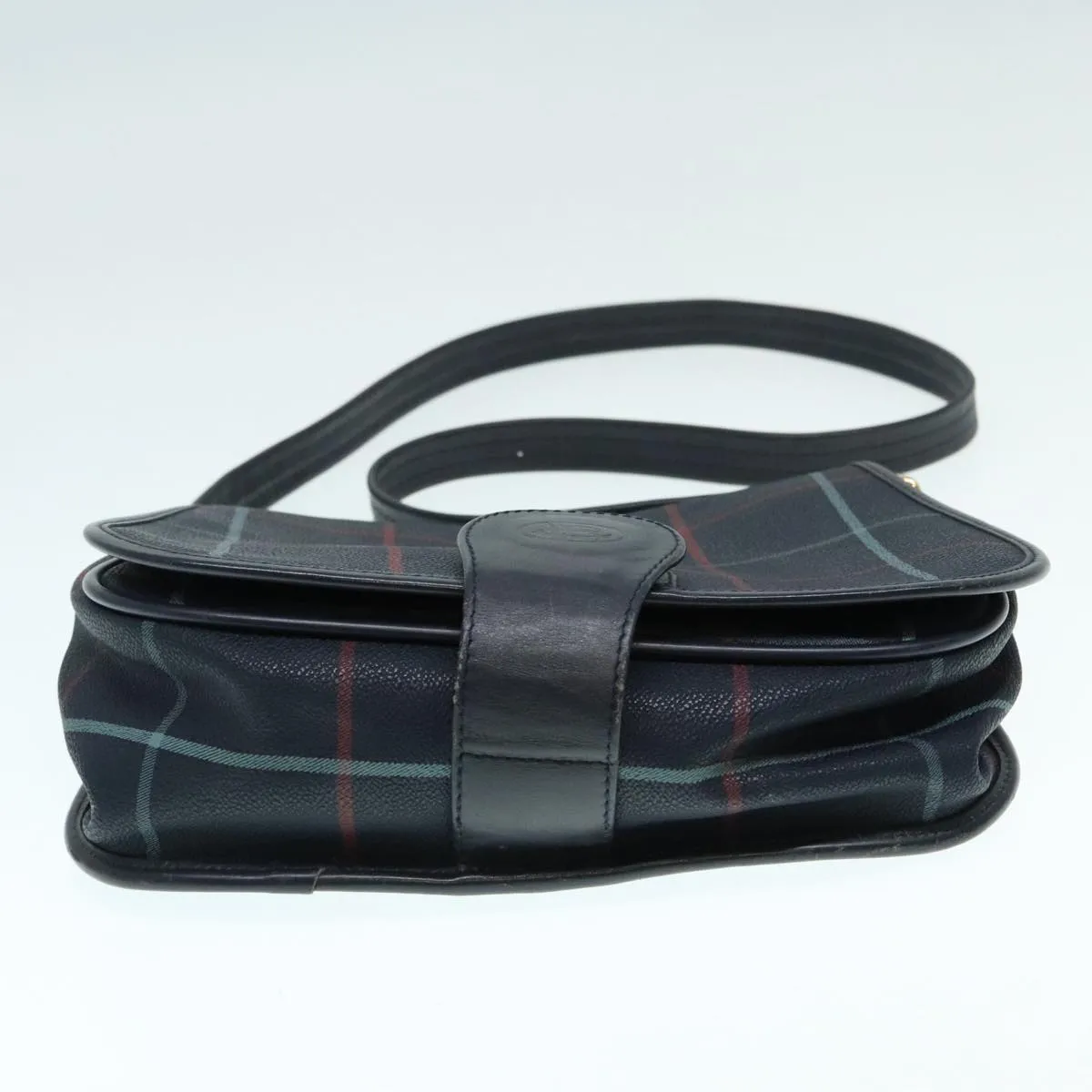 BURBERRY Blue Label Nova Check Shoulder Bag Canvas 3Set Black Beige ti2057