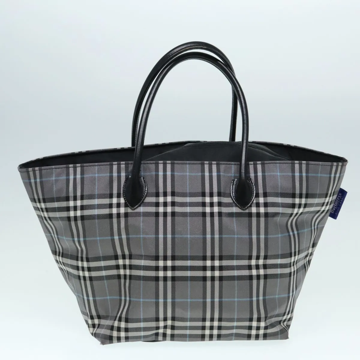 BURBERRY Blue Label Nova Check Shoulder Bag Canvas 3Set Black Beige ti2057