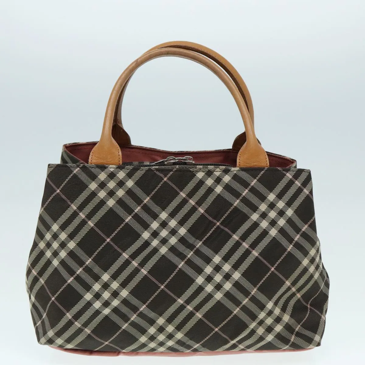 BURBERRY Blue Label Nova Check Shoulder Bag Canvas 3Set Black Beige ti2057