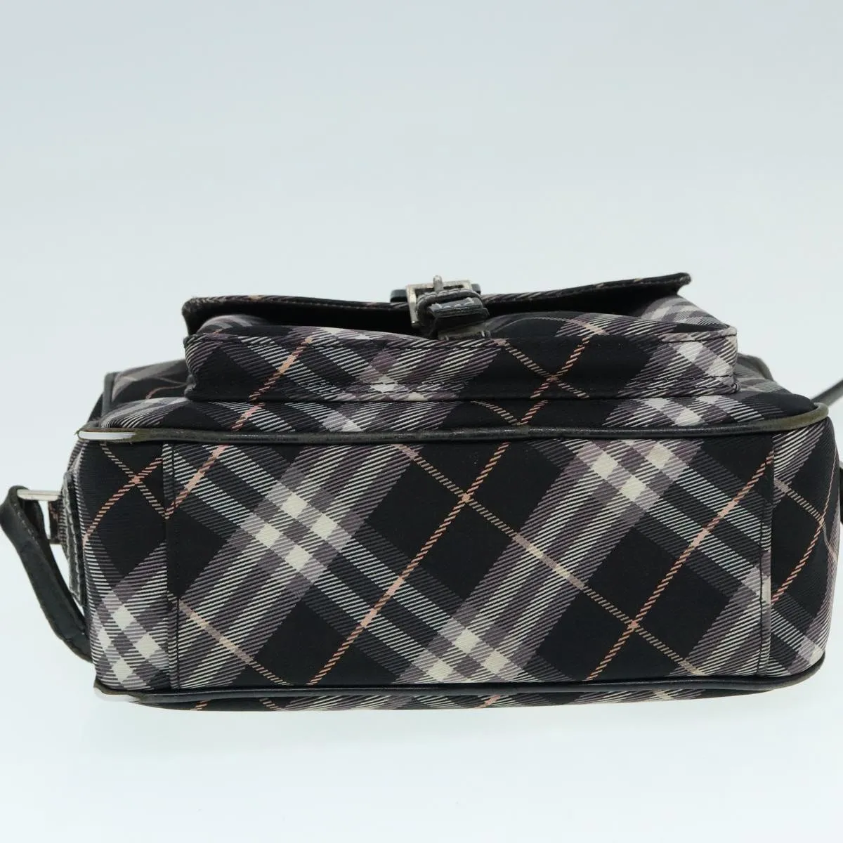 BURBERRY Blue Label Nova Check Shoulder Bag Canvas 3Set Black Beige ti2057