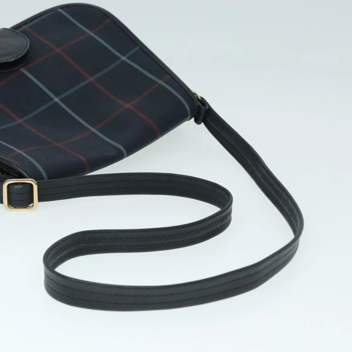 BURBERRY Blue Label Nova Check Shoulder Bag Canvas 3Set Black Beige ti2057