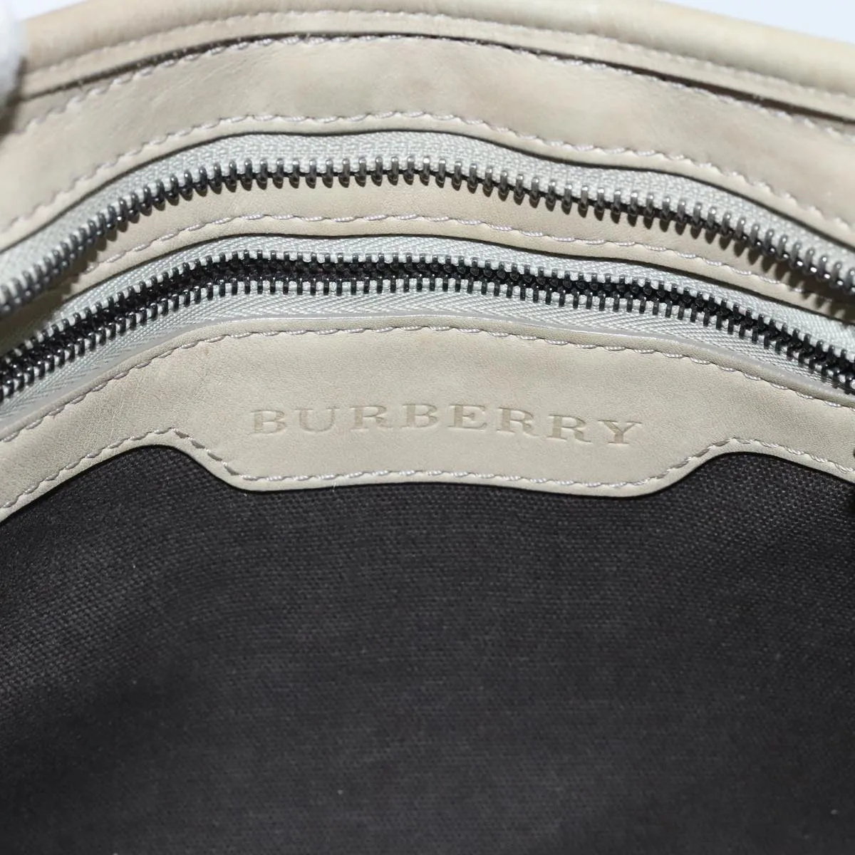 BURBERRY Nova Check Shoulder Bag Coated Canvas Beige yk15593
