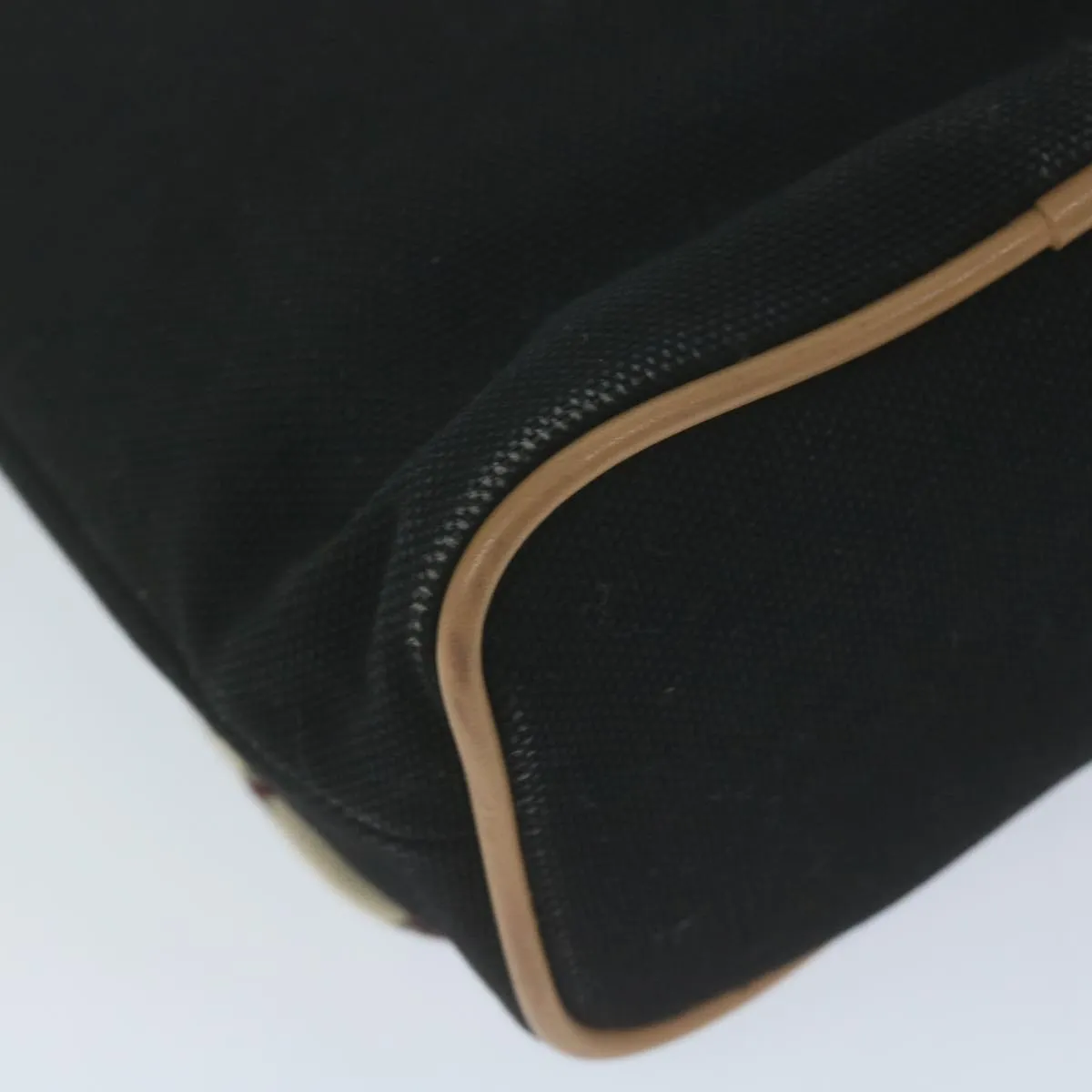 BURBERRY Shoulder Bag Canvas Black ac2624