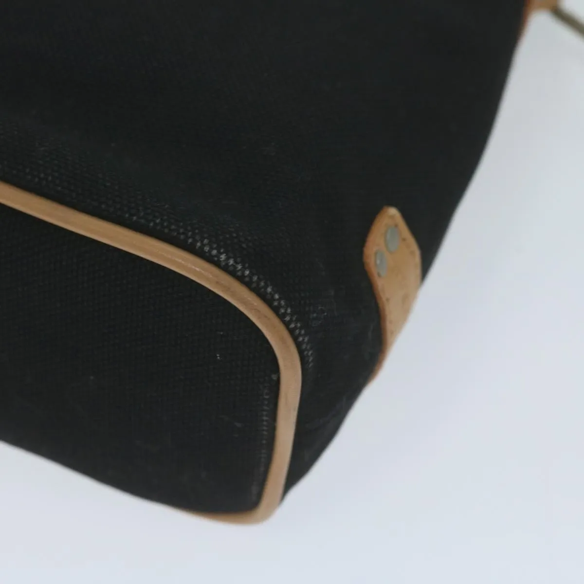 BURBERRY Shoulder Bag Canvas Black ac2624