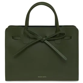 Calf Mini Sun Bag - Moss