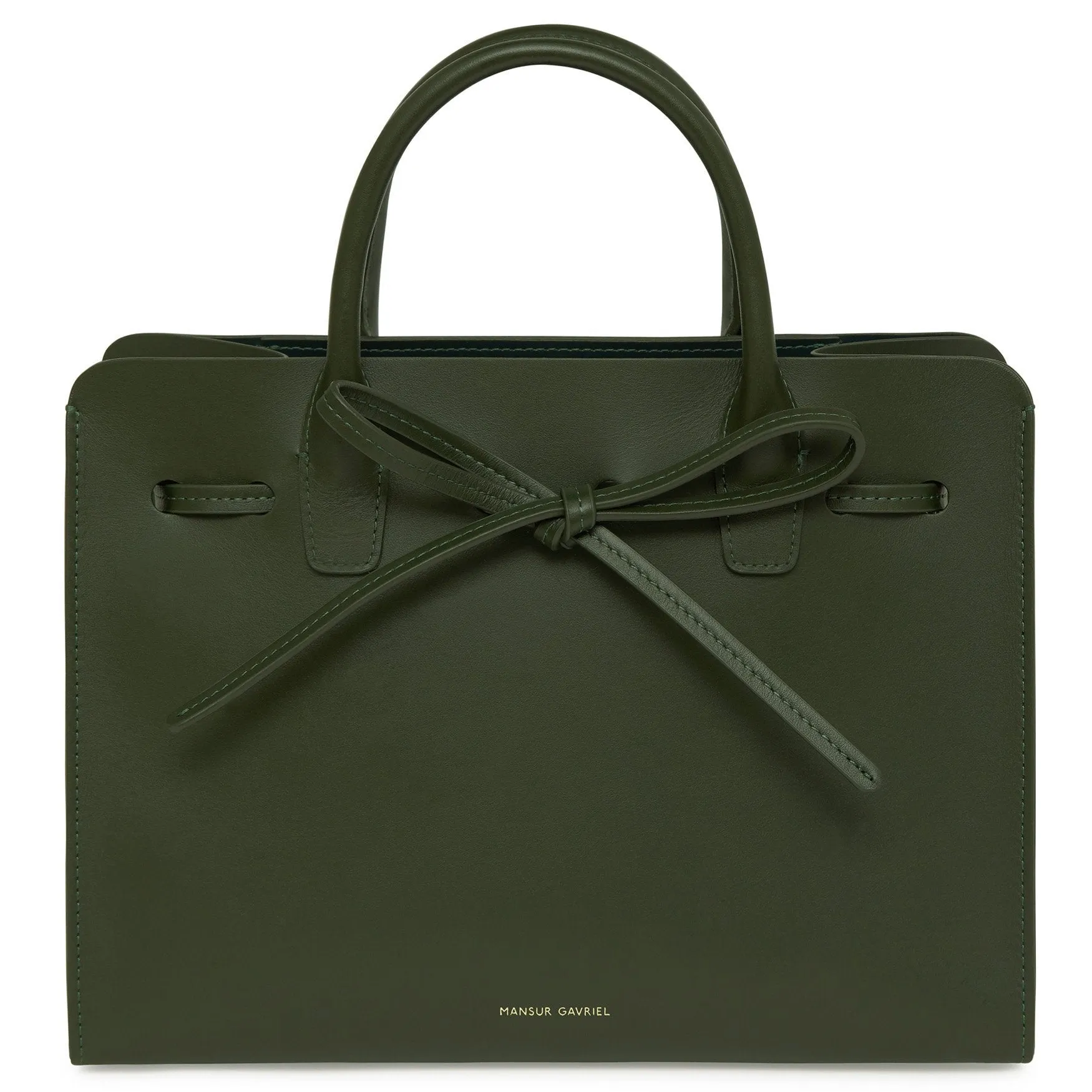 Calf Mini Sun Bag - Moss