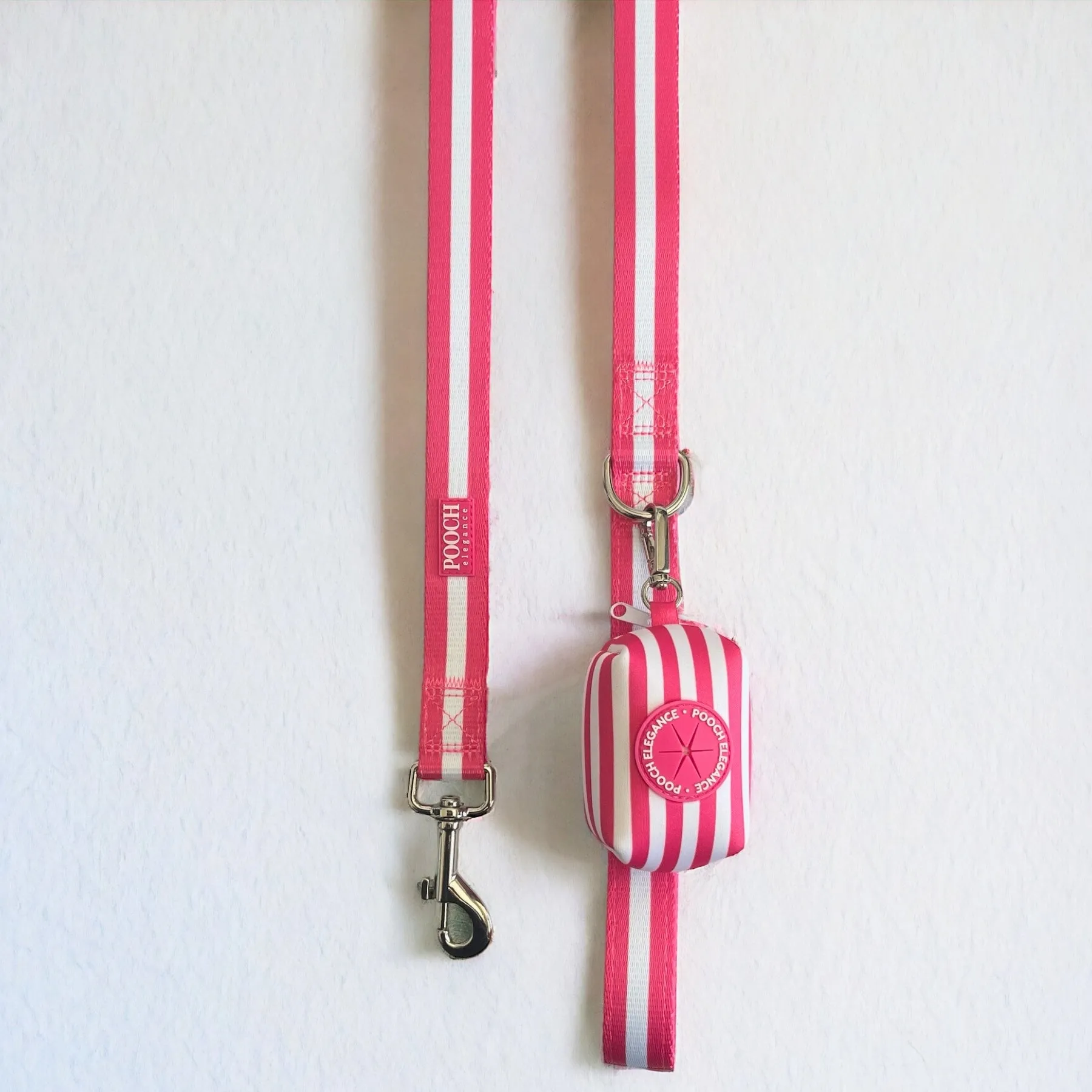 Carnival Stripe - Pink Waste Bag Holder