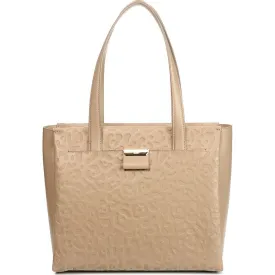 Cavalli Class Elegant Spotted Print Calfskin Shoulder Bag