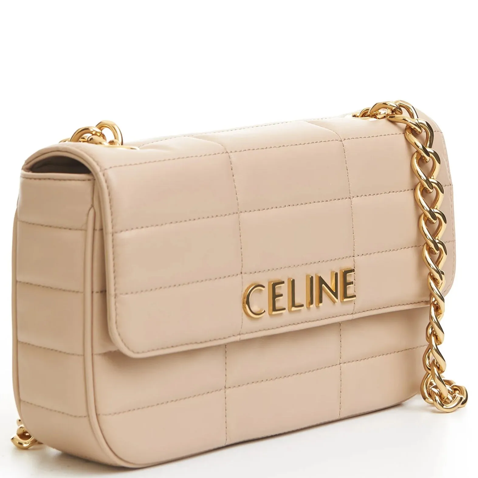 Celine Matelasse Quilted Shoulder Bag