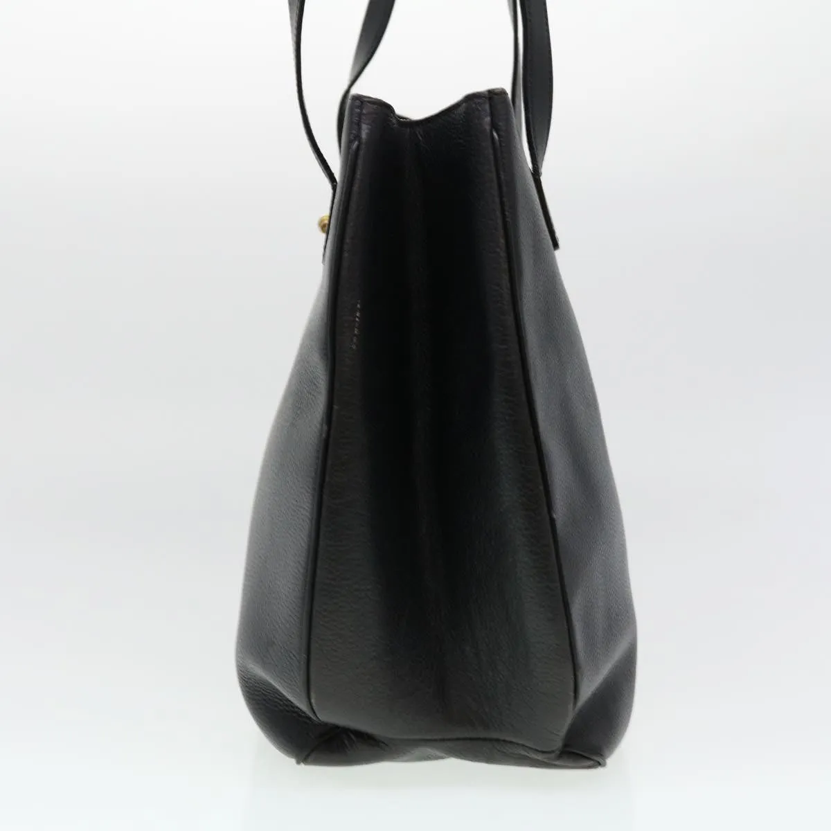 CELINE Shoulder Bag Leather Black fm2285