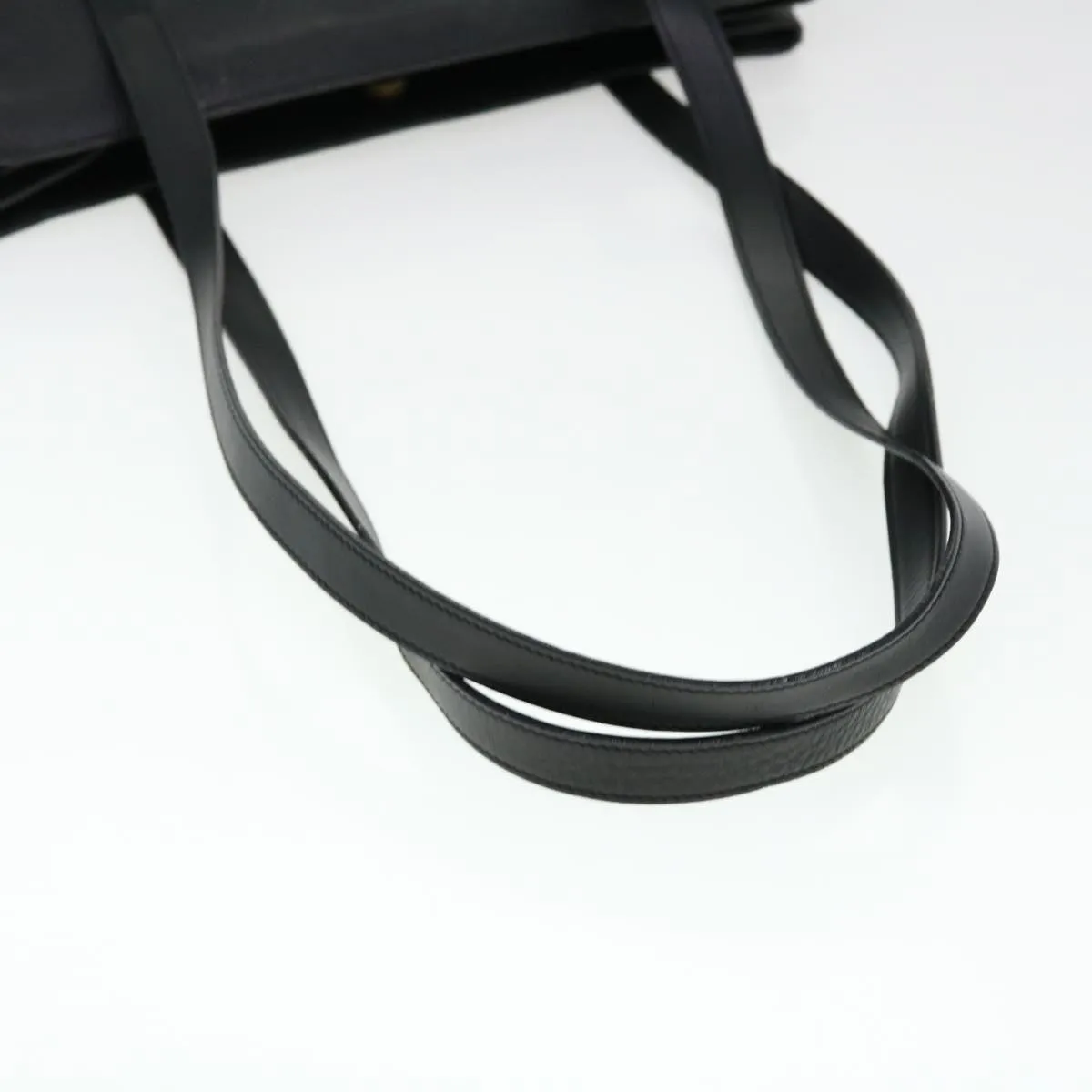 CELINE Shoulder Bag Leather Black fm2285
