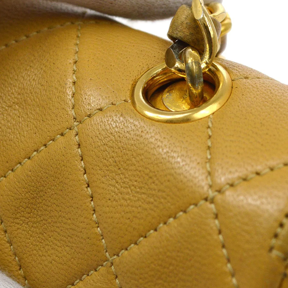 Chanel 1986-1988 Bag Charm Straight Flap Micro