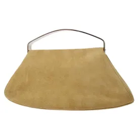 CHANEL 1997-1999 Beige Suede Evening Bag