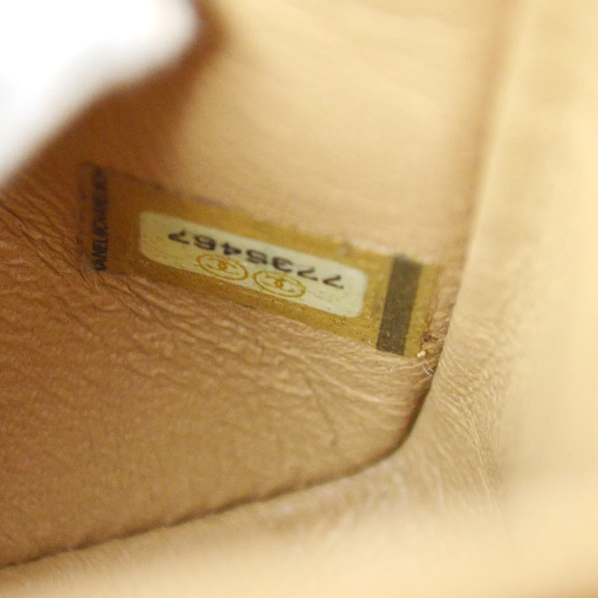 Chanel 2001-2003 Beige Caviar Medium Classic Double Flap Bag SHW