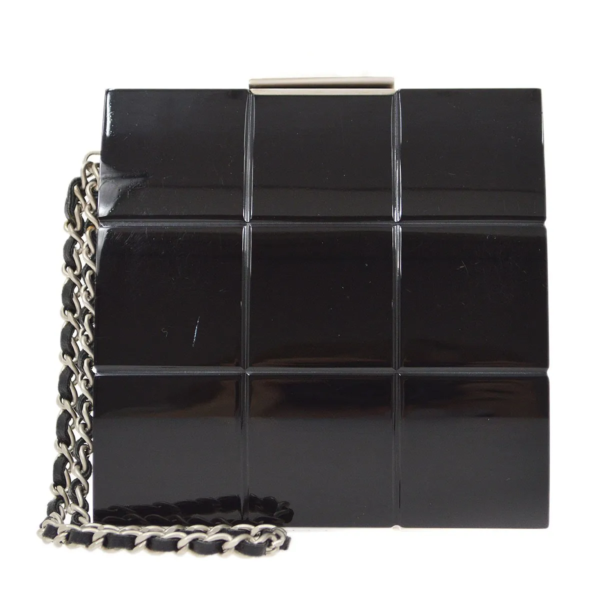 CHANEL 2001-2003 Choco Bar Evening Bag