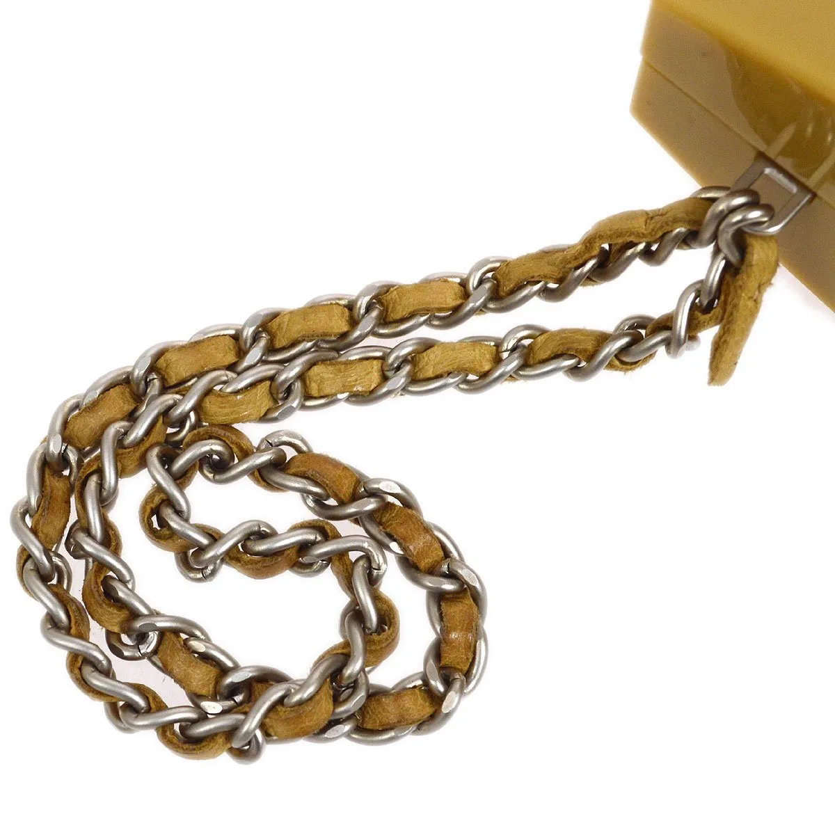 CHANEL 2002 Beige Choco Bar Evening Bag