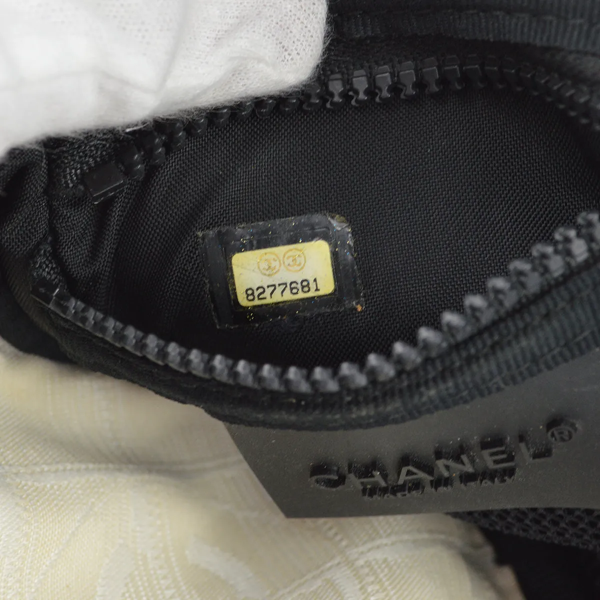 Chanel 2003-2004 Beige New Travel Sport Line Shoulder Bag