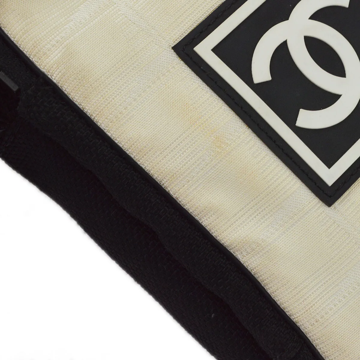 Chanel 2003-2004 Beige New Travel Sport Line Shoulder Bag