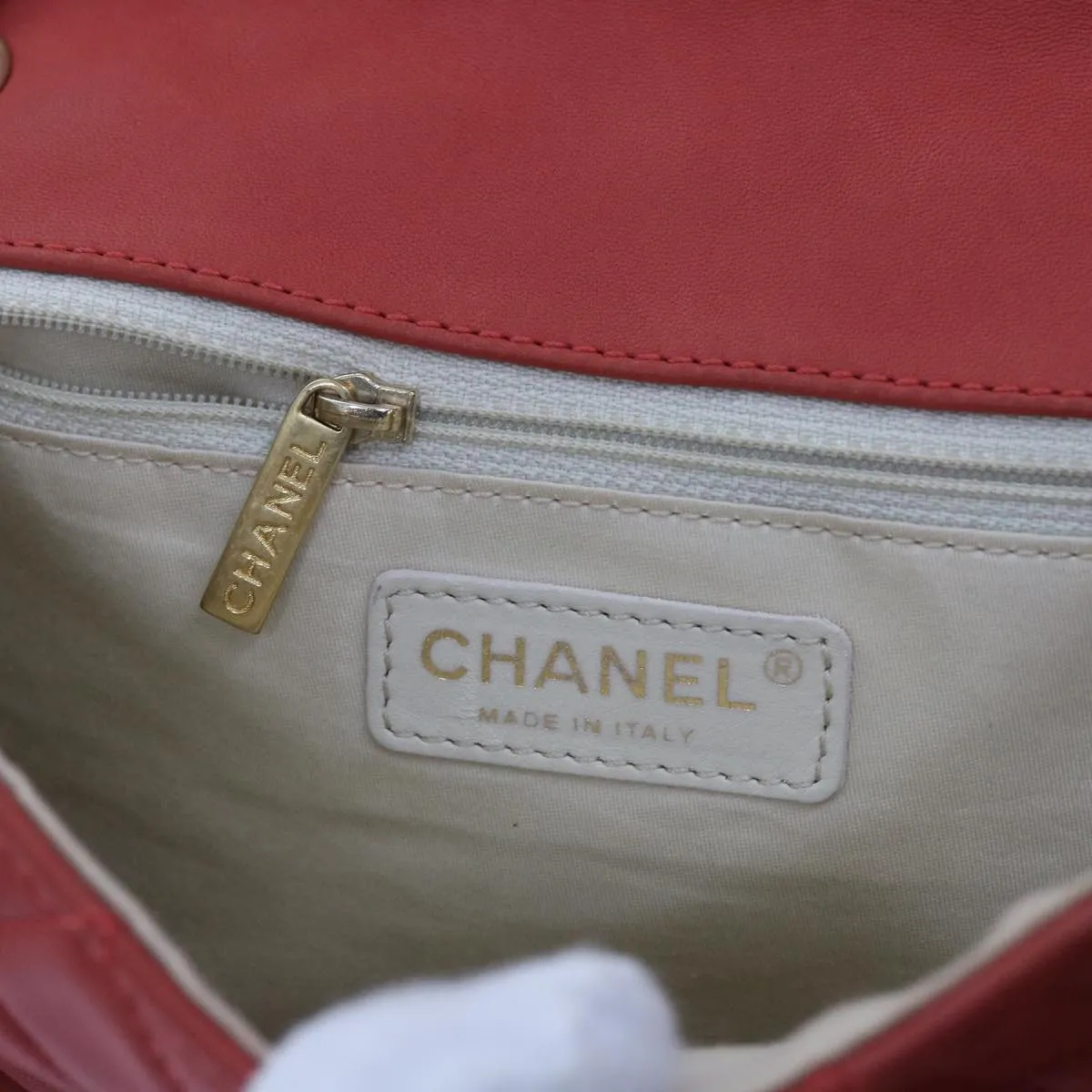 CHANEL Matelasse Chain Shoulder Bag Lamb Skin Valentine Only Pink CC 57072A