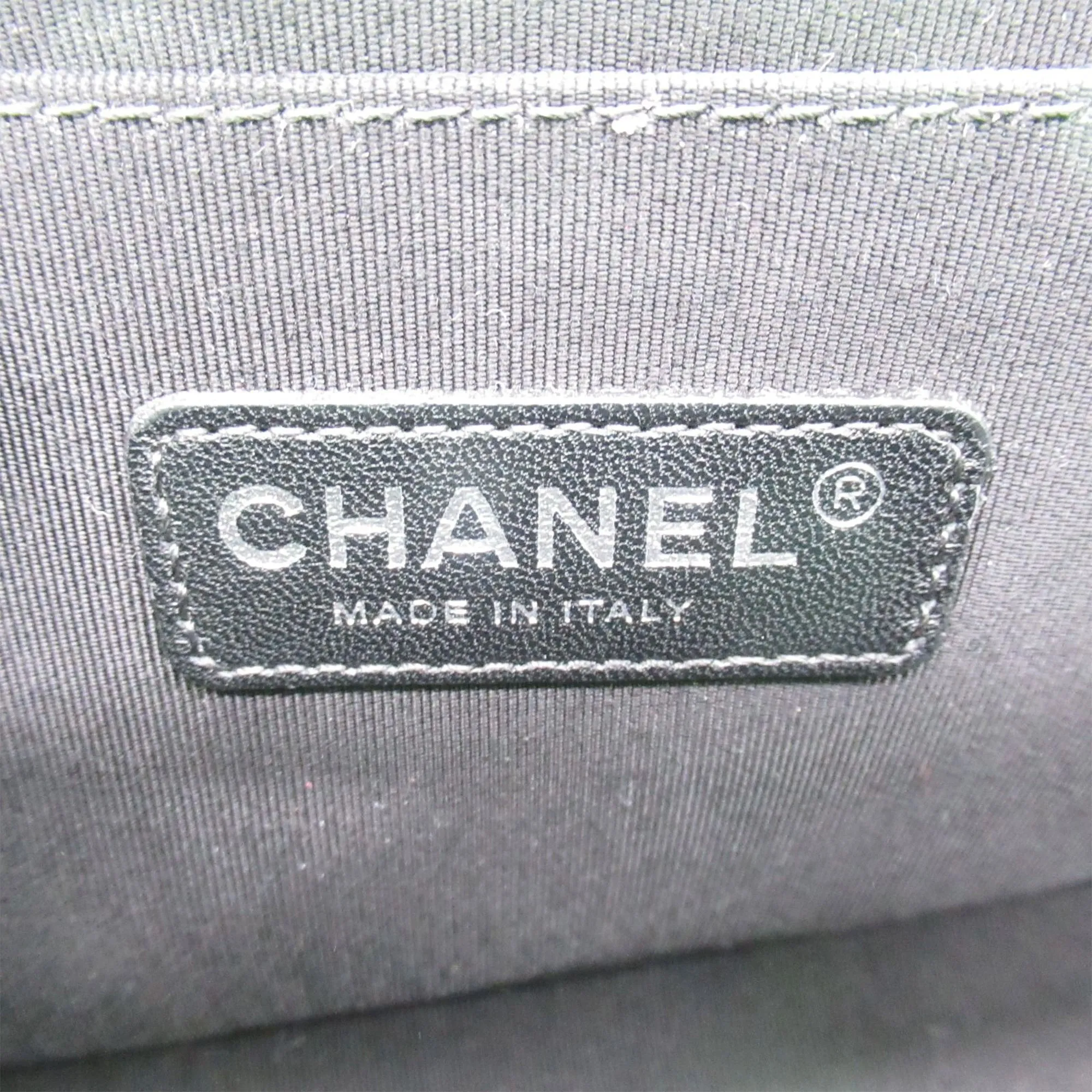 CHANEL Medium Patent Boy Flap Crossbody Bag