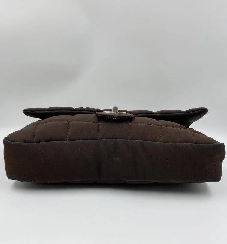 Chanel Nylon Chocolate Bar Flap Bag