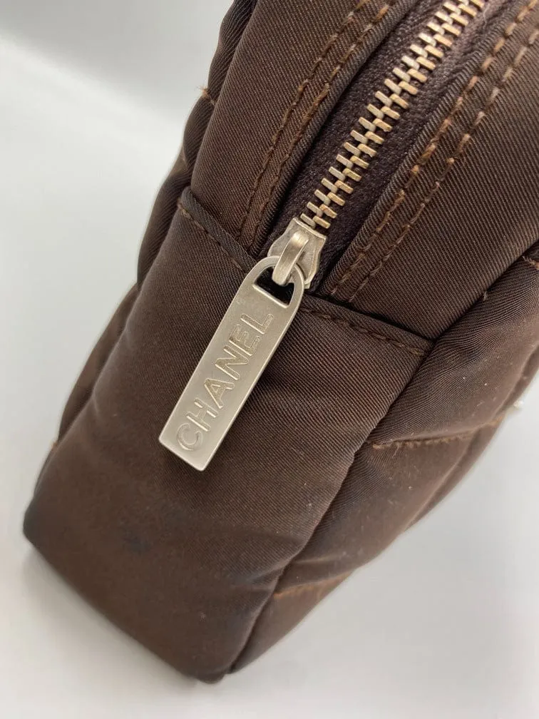 Chanel Nylon Chocolate Bar Flap Bag