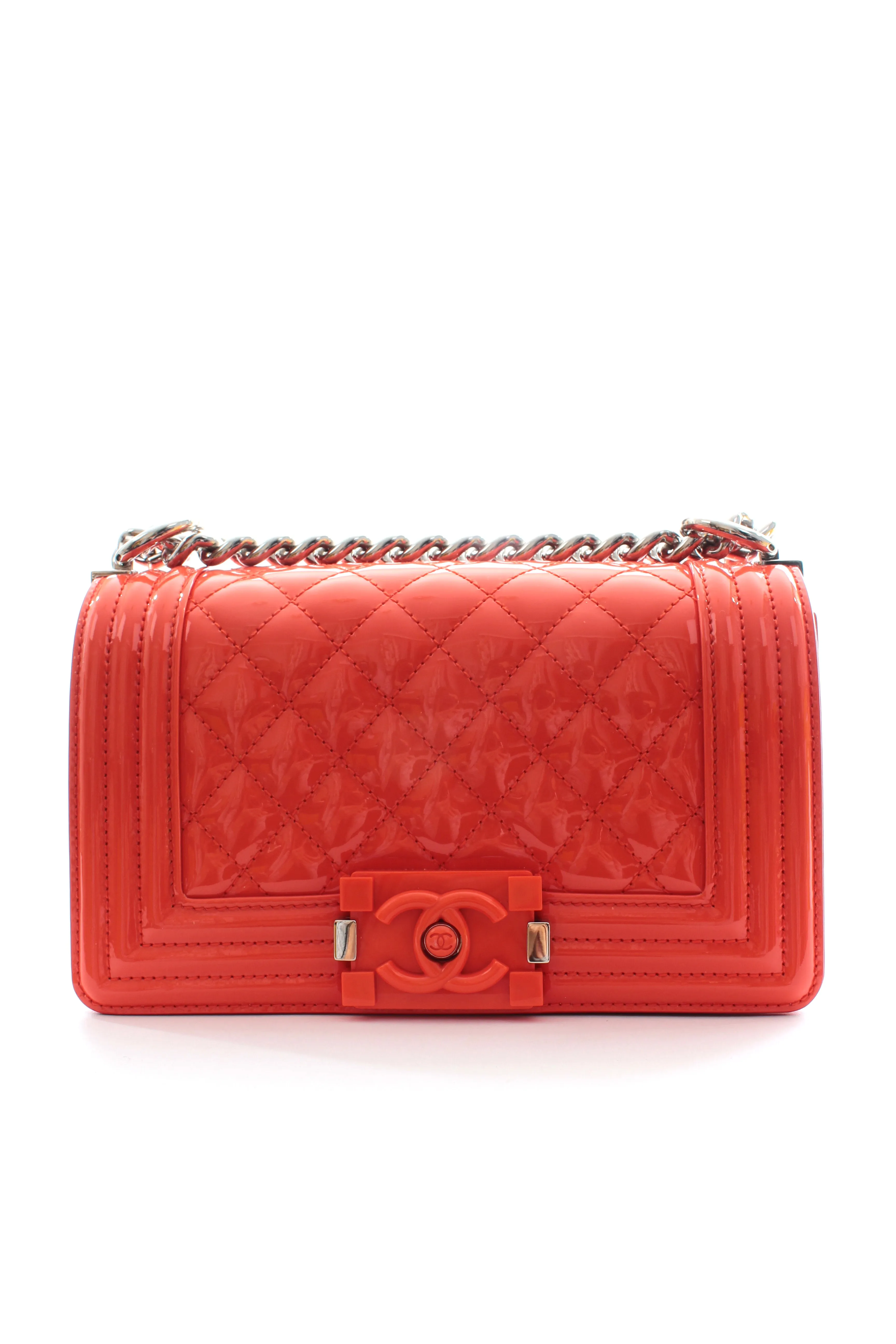 Chanel Patent Leather Boy Bag - Limited Edition