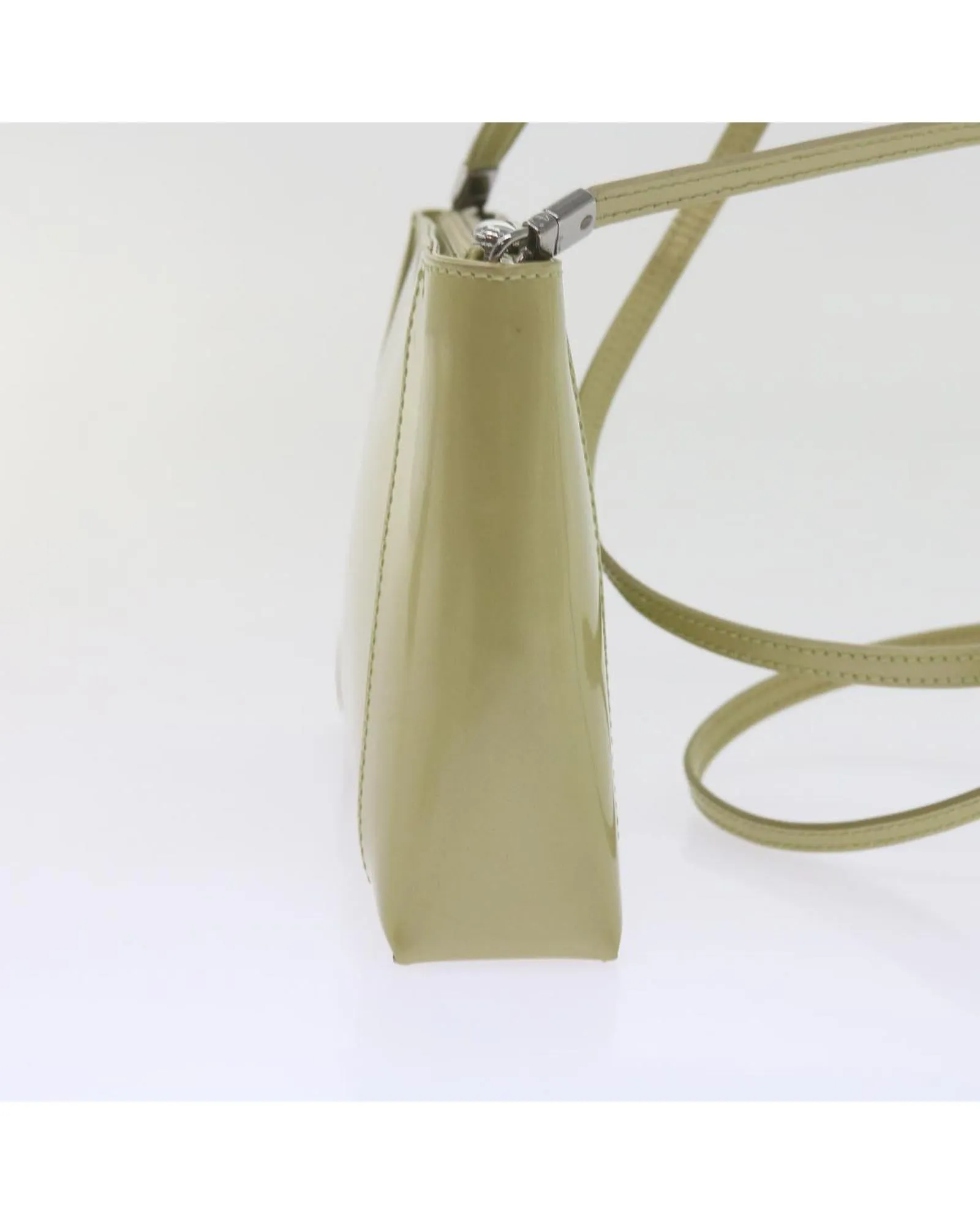 Christian Dior Diorissimo Leather Shoulder Bag Beige