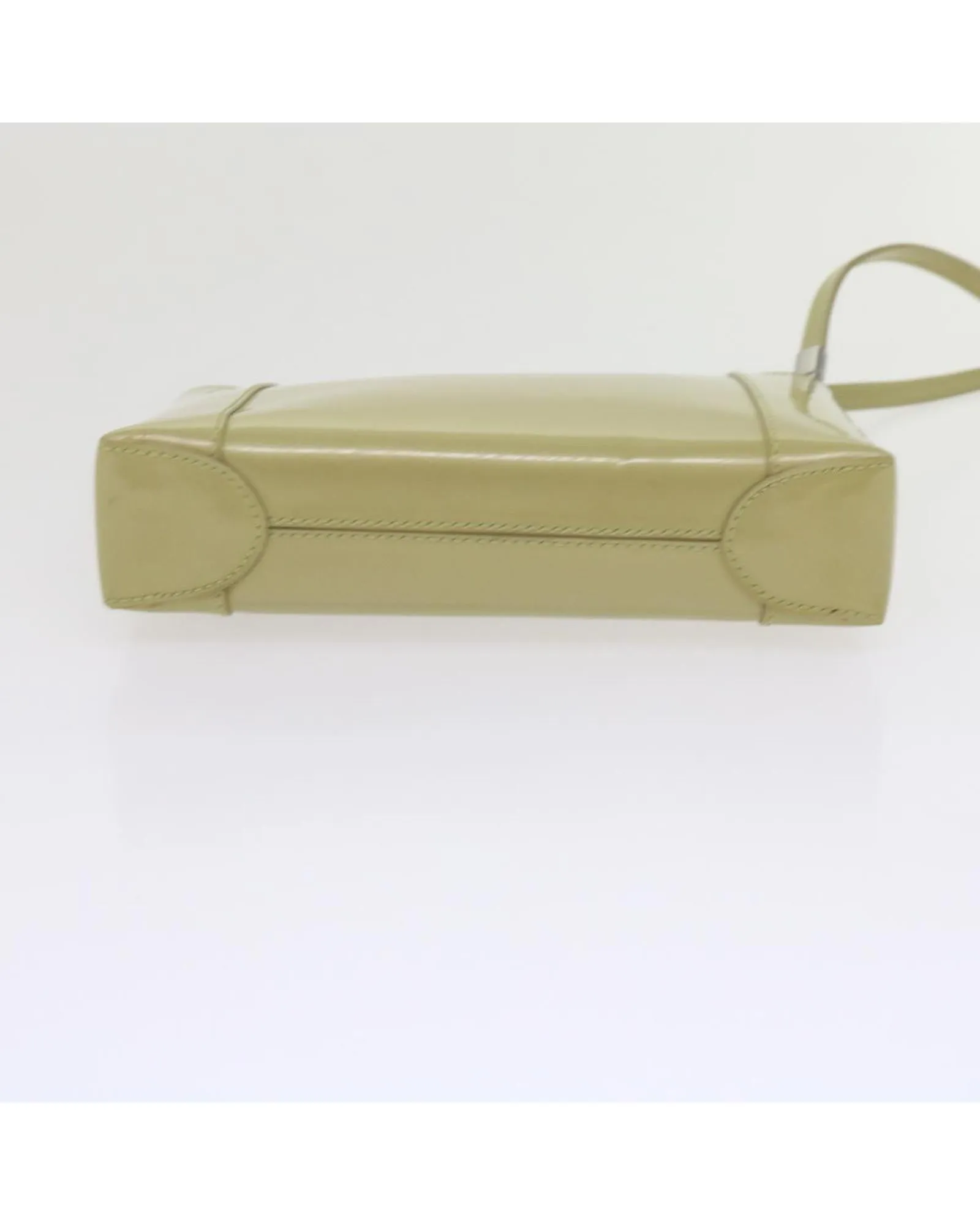 Christian Dior Diorissimo Leather Shoulder Bag Beige