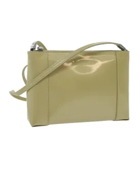 Christian Dior Diorissimo Leather Shoulder Bag Beige