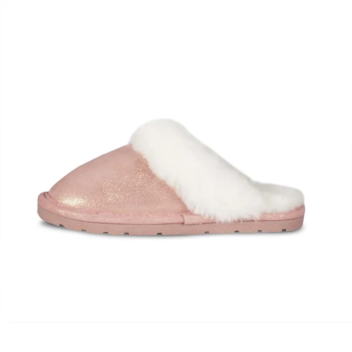 Cloud Nine Sheepskin Ladies Metallic Scuff