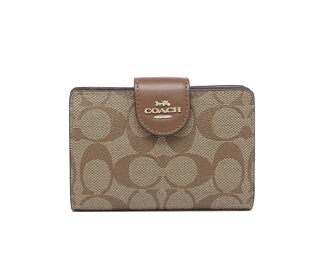 COACH 6390 Medium Corner Zip Wallet Collection