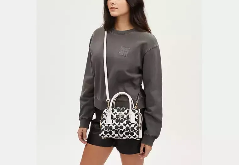 Coach Andrea Carryall Bag In Signature Canvas