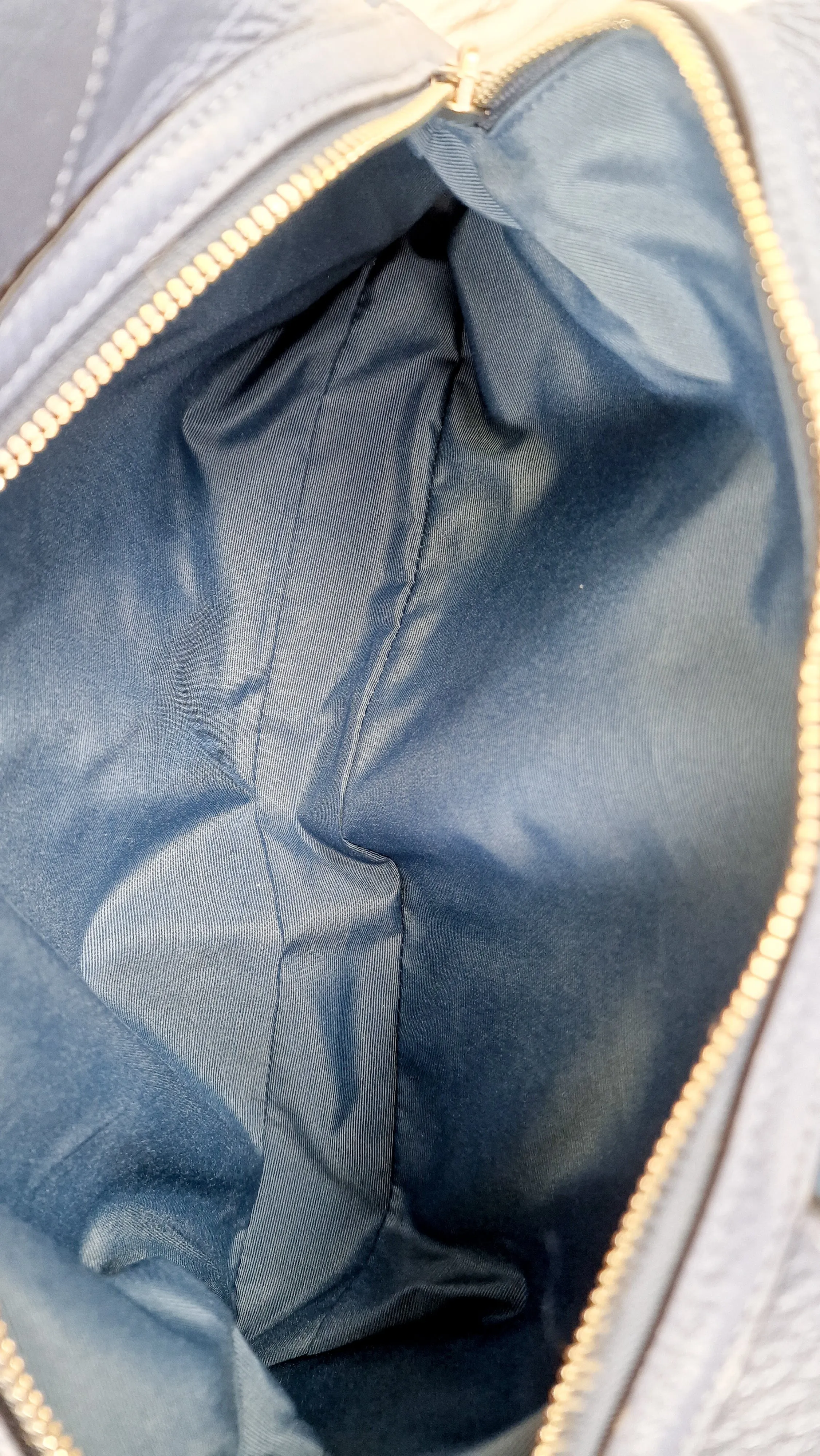 Coach Lexi Shoulder Bag in Blue Pebbled Leather - Coach F28997