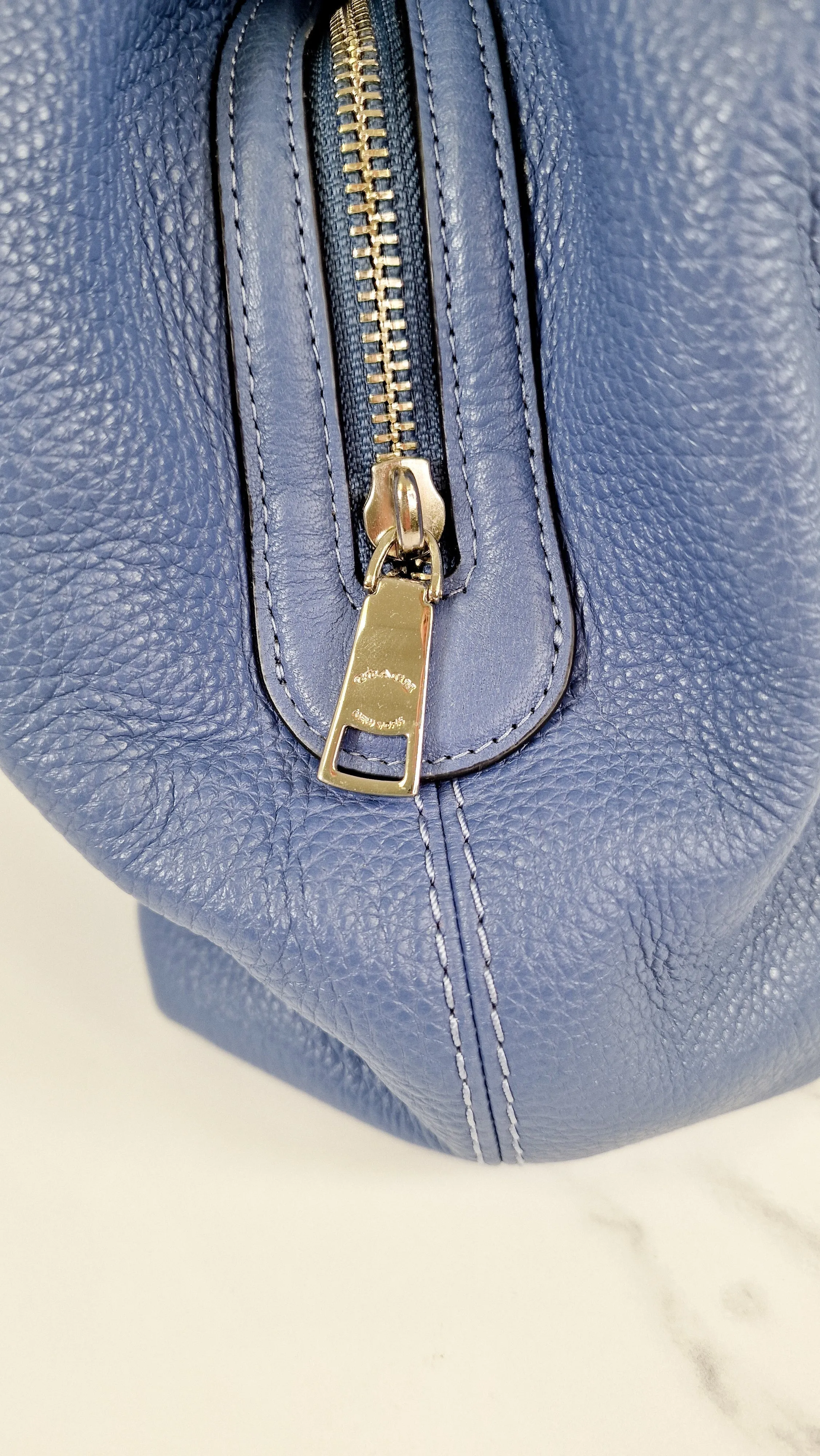 Coach Lexi Shoulder Bag in Blue Pebbled Leather - Coach F28997
