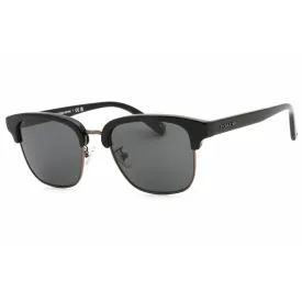 Coach Men's Sunglasses - Black Gunmetal Metal Rectangular Frame | 0HC8326 500287