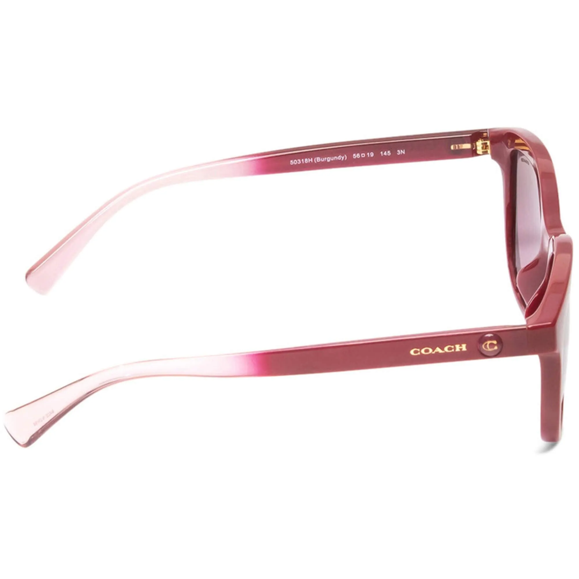 Coach Women's Sunglasses - Burgundy Gradient Lens Oval Frame | 0HC8285U 50318H56