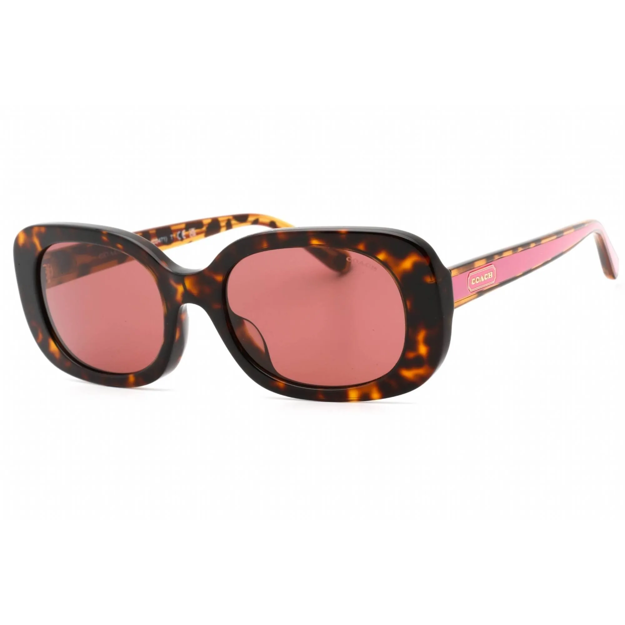 Coach Women's Sunglasses - Dark Tortoise Plastic Full Rim Frame | 0HC8358U 512069